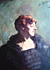 Dame in Schwarz, 1890