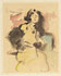 Elegante Dame, um 1900